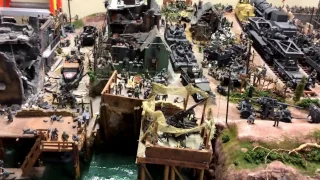 Large model WW2 1/35 scale Diorama and Personal Collection STUNNING