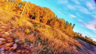 Upper Michigan Fall Colors Cinematic FPV