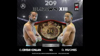 Derrick Dj Hughes vs  Oseyiomon Oiyemhonlan