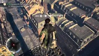 Assassin's Creed® Syndicate Leap of faith from a zipline