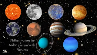 Do you know the names of the planets of our solar system?चित्रों की मदद से सौर मंडल के गृहों को जाने