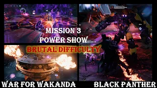 WAR FOR WAKANDA - Power Show 3rd mission Guide BLACK PANTHER - Brutal Difficulty Marvel's Avengers