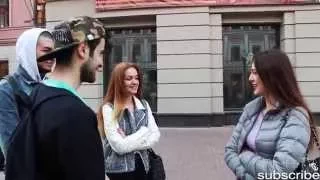 Как легко поцеловать девушку /Prank