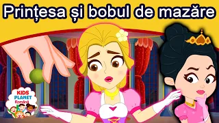 Prințesa și bobul de mazăre | Povesti Pentru Copii | Basme În Limba Română | Desene Animate