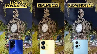 VERSUS CAMERA Redmi Note 12 vs Realme C55 vs Tecno Pova 4 Pro Indonesia, Versus 2 JUTAAN TERPANAS!