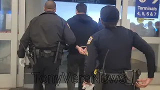 flying with any kind of warrant that is not a good idea  Passenger arrested by LAXPD