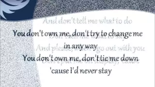 Lesley Gore - You Don't Own Me (lyrics)