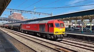 DB Schenker 60020 "The Willows" through Newport 15:44 14th May 2022 (Theale Puma to Margam TC)