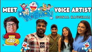 Meet Voice Artist of Doraemon @The_MotorMouth 😍 & Prank call with @souravjoshivlogs7028