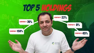 Top 5 Holdings  #psx #kse100 #top5holdings