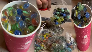 Marble Balls Collection | Marble Balls Collect IN Plastic Glass