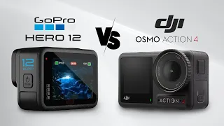 GoPro Hero 12 vs DJI Osmo Action 4 - DJI Beating GoPro Finally?