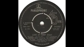 UK New Entry 1969 (172) Sounds Nice Feat Tim Mycroft - Love At First Sight (Je T'Aime… Moi Non Plus)