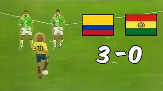 Valderrama le da una clase de futbol al mejor Bolivia de la historia!? (1997)