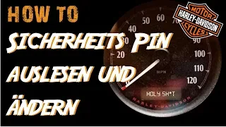 Harley Davidson Sicherheits Pin ändern oder checken | How to | Keyless Go Modelle ab 2018