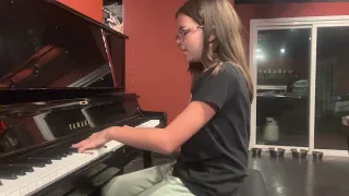 Tiny Dancer (Elton John) - Cover by 10-Year-Old Aurora (piano and voice)