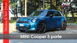Mini Cooper 5 porte 2021 - sempre cara mi fu quest’auto… | Review & Test Drive