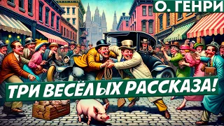 О. Генри - ТРИ ВЕСЁЛЫХ РАССКАЗА! | Аудиокнига (Рассказ) | Читает Большешальский