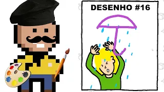 FIZ 50 DESENHOS em 16 MINUTOS (Just Draw)