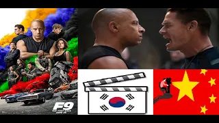 Fast and Furious 9 aka F9 (2021) Is A Box Office Hit in Korea Box Office and China Box Office