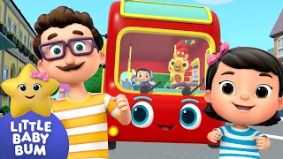 Wheels on the Bus Go Round! ⭐Mia's Play Time! LittleBabyBum - Nursery Rhymes for Babies | LBB