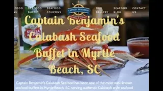 @Captain Benjamins #calabash seafood buffet , #myrtlebeach South Carolina