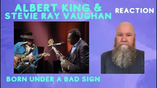 Albert King & SRV - Born Under A Bad Sign live 1983 reaction commentary - Blues