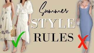 9 Summer Style Rules ALL ELEGANT WOMEN SHOULD FOLLOW! | Classy Outfits for Elegant Women