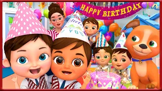 𝑵𝑬𝑾 Birthday Song + More | 🍌 Banana Cartoon 3D Nursery Rhymes Baby & Kids Songs 🍌