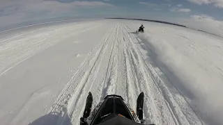 Mackinac Island Ice Bridge