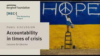 Accountability in times of crisis: Lessons for Ukraine