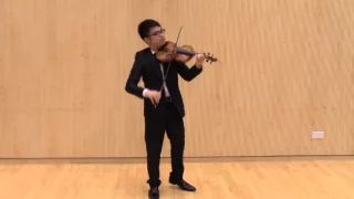 Bach Violin Sonata No 1 in G minor, BWV 1001, II. Fuga | Ka Chun Leung