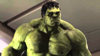 The Avengers "Puny God" Clip (2012)