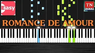 Spanish Ballad - ROMANCE DE AMOUR [ EASY] | Piano Tutorial