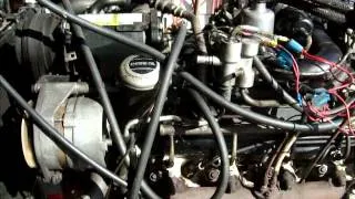 Rolls Royce Silver Wraith II engine running on test engine stand call 702 Car-Care