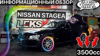 Рестайловая красота! Обзор Nissan Stagea AR-X Four [Leks-Auto 359]