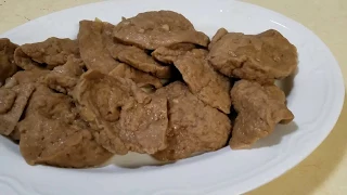 Jeanne's Vegan Gluten Steak Recipe