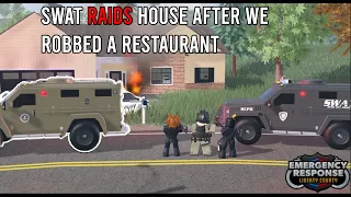 I Robbed A Restaurant... Featuring Gentle Playz - ER:LC Roblox