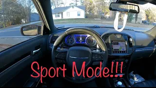 POV: Cutting Up in SPORT MODE w/ My Chrysler 300s (things get interesting)