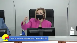 City Commission Meeting - December 14, 2021