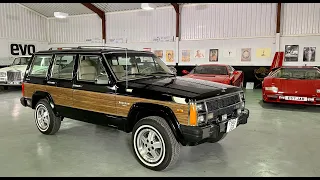 Jeep Cherokee (XJ series) Wagoneer Limited review. Is this the world's first Sports Utility Vehicle?