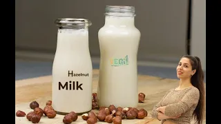 How to prepare homemade hazelnut milk, a delicious and nutritious lactose-free vegetable milk