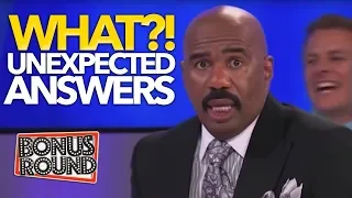 WHAT?!? UNEXPECTED ANSWERS ON Family Feud USA! Steve Harvey Can't Believe It!