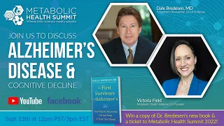 Live with Dr. Dale Bredesen on Reversing Alzheimer's and Cognitive Decline