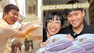 VỠ OÀ CẢM XÚC KHI UNBOX PHONG BÌ MỪNG CƯỚI CỦA ANH EM SCHANNEL:))