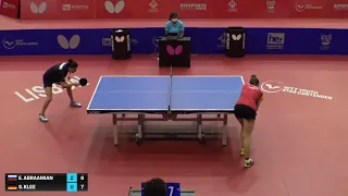 Sophia Klee (GER) vs Elizabet Abraamian (RUS) | U19 R16 | 2021 WTT Youth Star Contender Lisbon