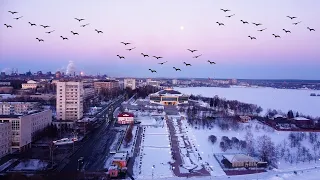 Нижний Тагил с высоты птичьего полёта