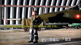 F - 35 Drakens Sidste Flyvning I Danmark 21.12.1993A.