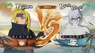 Naruto Shippuden: Ultimate Ninja Storm 4, Deidara & Sasori VS Kabuto & Tobi!