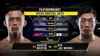 Martin Nguyen vs. Kim Jae Woong | ONE Championship Full Fight